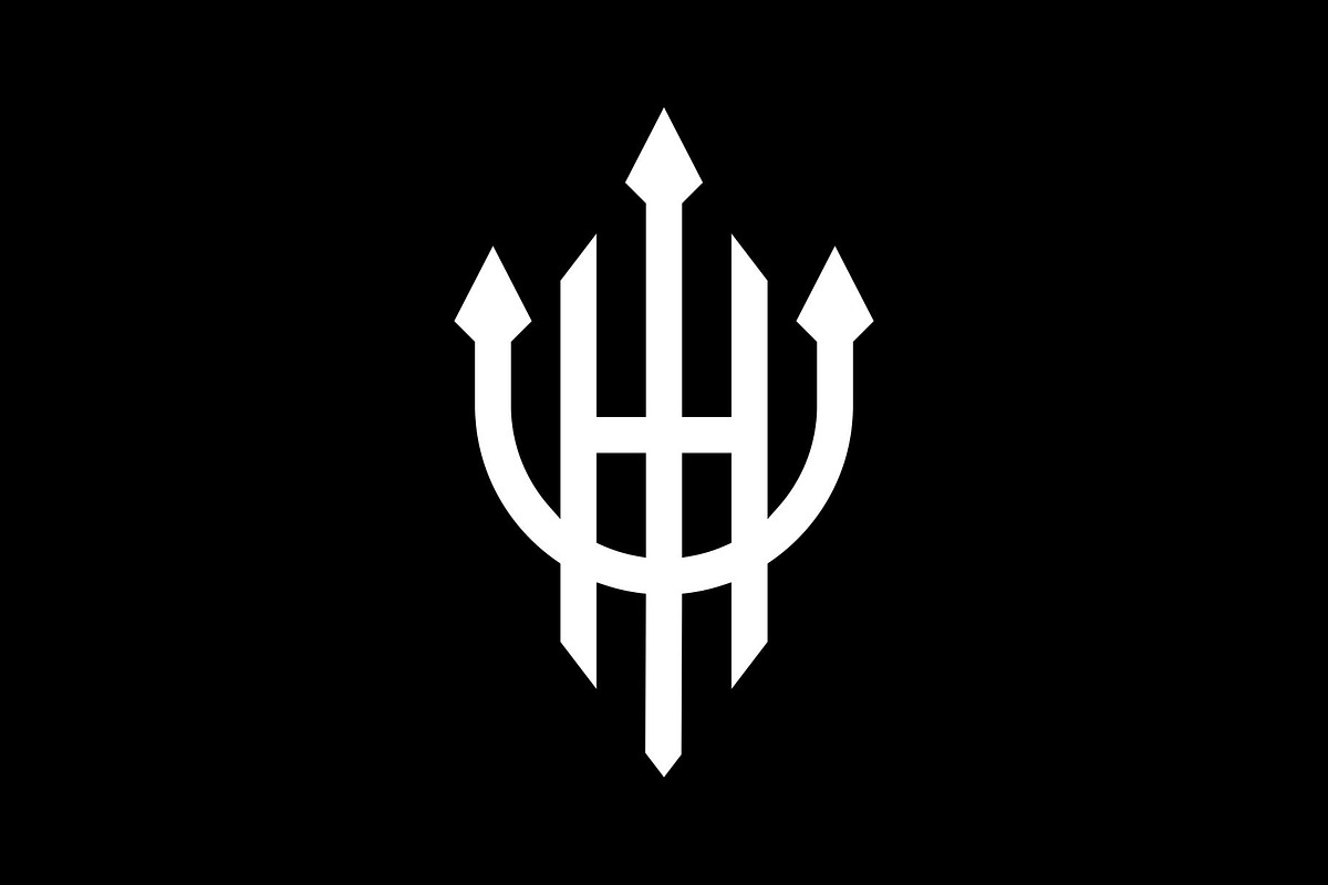 Letter H Trident Logo, a Branding & Logo Template by Buqancreative (Photo 4 of 4)