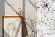 Floral Tattoo Essentials, a Brush Add-On by CaraulanStore (Thumbnail 5 of 8)