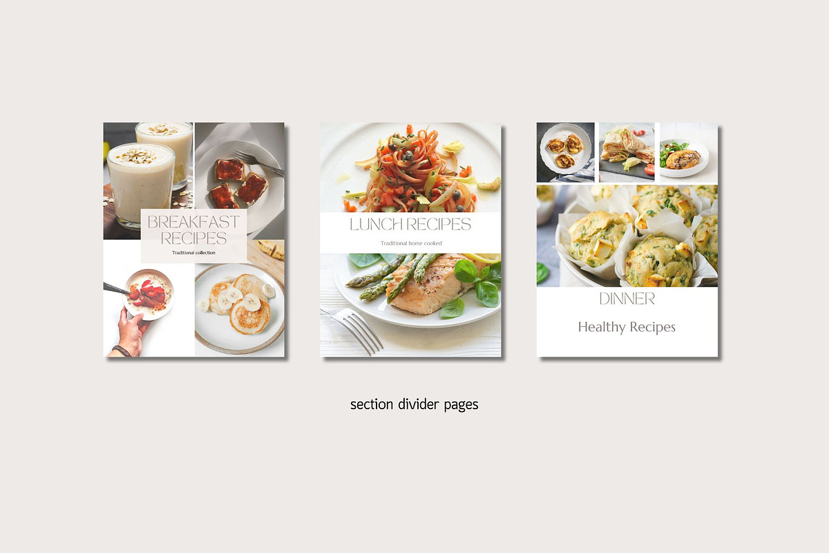 Nutrition Recipe Template Bundle, a Magazine Template by Deepa Template Studio (Photo 23 of 25)