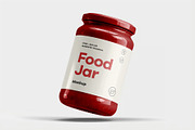 Food Jar Mock-up, a Packaging Mockup by zippypixelstudio (Thumbnail 7 of 8)