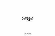 Classic - Handwritten Brush Font