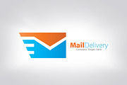 Mail Delivery Logo, a Branding & Logo Template by Creative Dezing (Thumbnail 3 of 3)