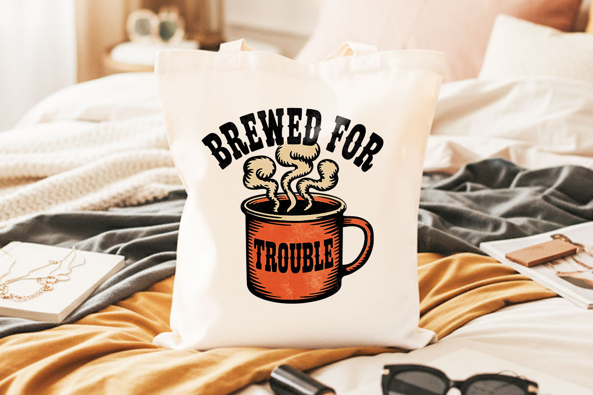 Caffeine & Chaos, Retro Coffee, an Object Graphic by GlitterCraft (Photo 84 of 101)
