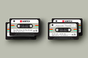 Cassette Tape Business Card, a Business Card Template by Marvel (Thumbnail 2 of 5)