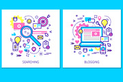 9 line art business illustration., a Finance Illustration by VectorStory (Thumbnail 4 of 5)