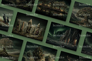 30 Nordic Fantasy Backgrounds, a Decorative Illustration by Incomelion (Thumbnail 8 of 13)