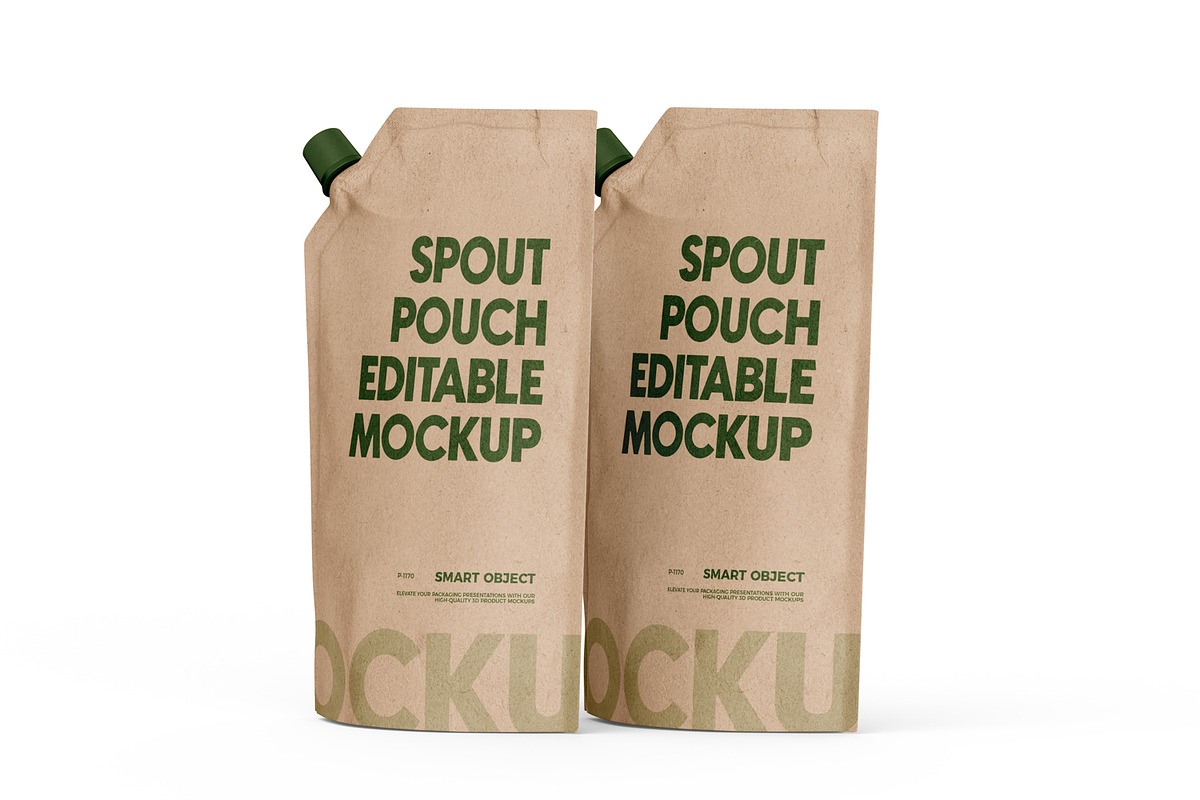 Standup Spout Pouch Mockup, a Packaging Mockup by Ram Studio LLC (Photo 13 of 17)