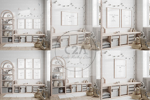 6 Nursery Mockup Frame - Bundle