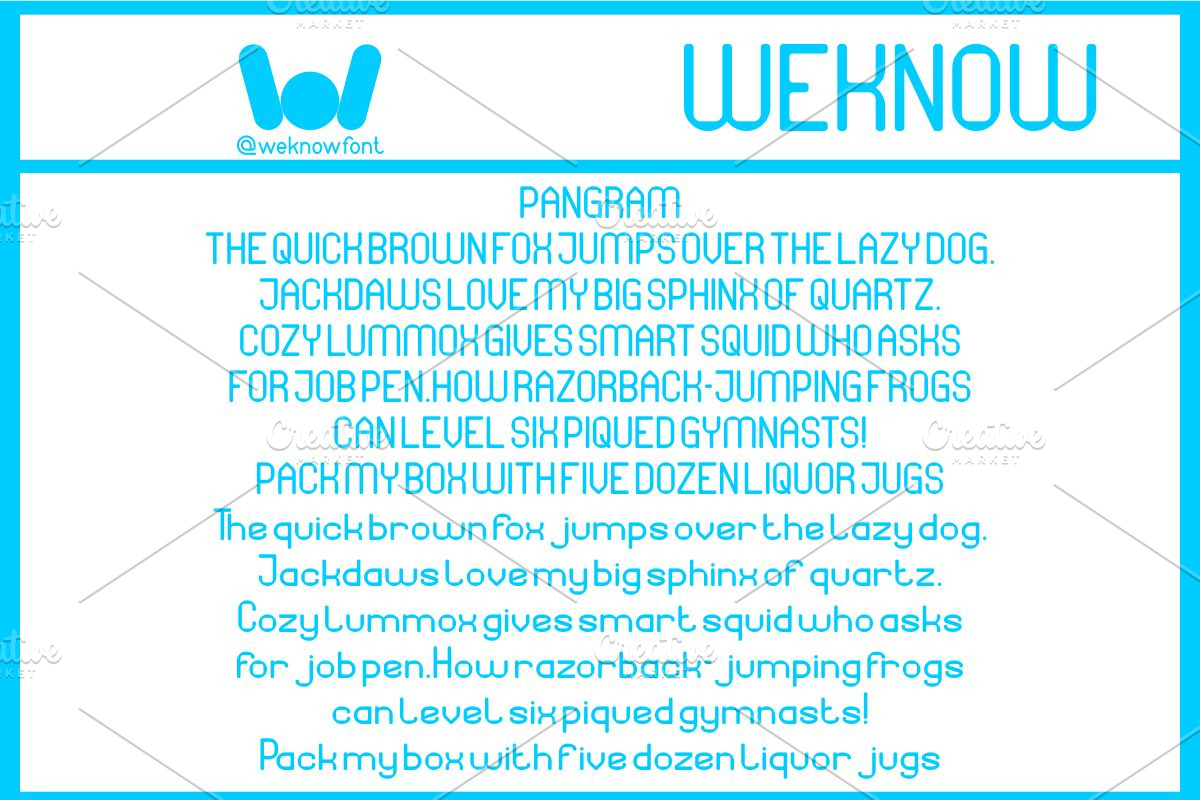 Pixel Round font, a Sans Serif Font by weknow (Photo 6 of 8)