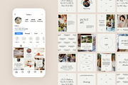 Minimalist Instagram Bundle CANVA, a Social Media Template by Studio K (Thumbnail 7 of 10)