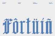 CS Namika Stitched, a Blackletter Font by Craft Supply Co. (Thumbnail 7 of 8)
