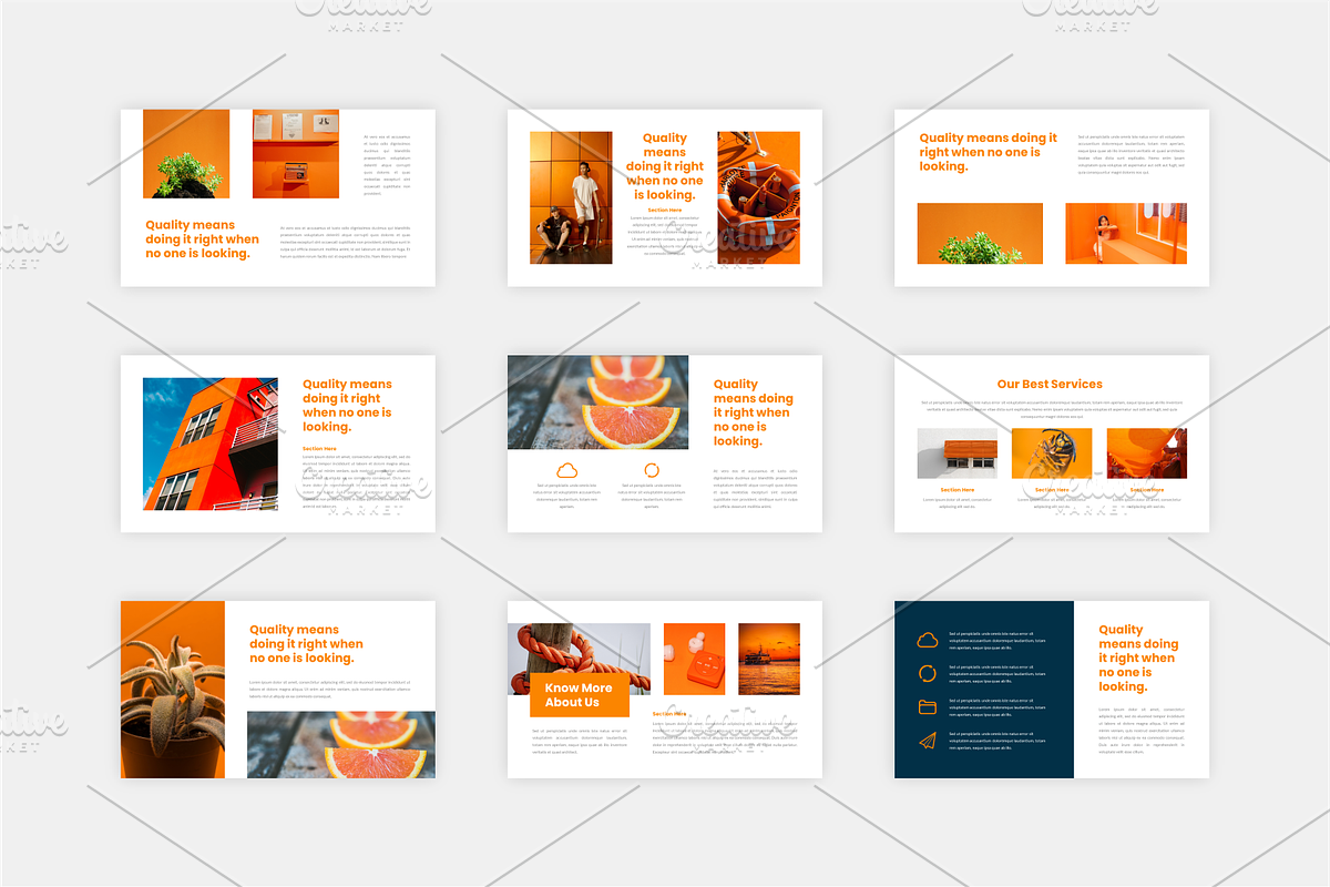Creative Presentation Template, a Presentation Template by Artiveko (Photo 2 of 4)