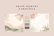 Japanese-Inspired Social Media Kit, a Social Media Template by Vandy Fullum (Thumbnail 4 of 8)