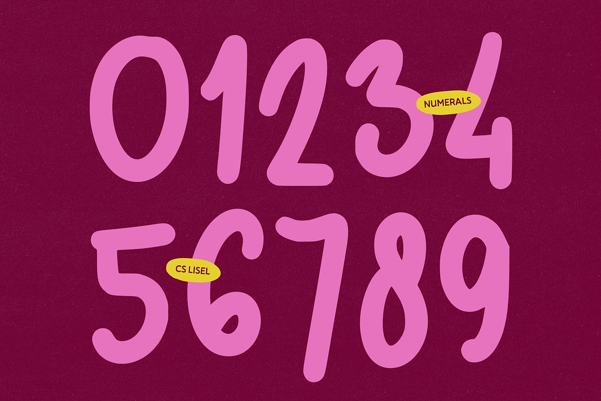 CS Lisel – Tropical Bold Script Font, a Script Font by Craft Supply Co. (Photo 3 of 8)