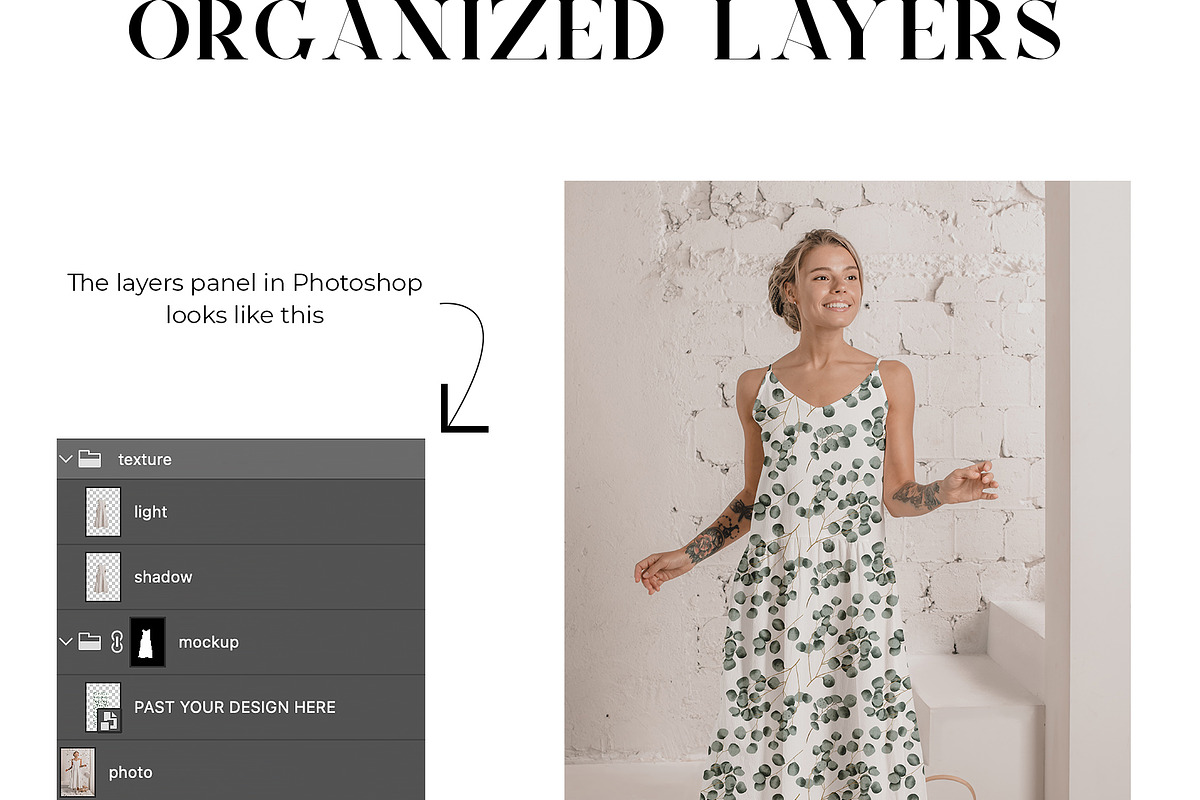 Women Long Dress Mockup Bundle, a Shirt Mockup by Neutral Mockups (Photo 6 of 8)