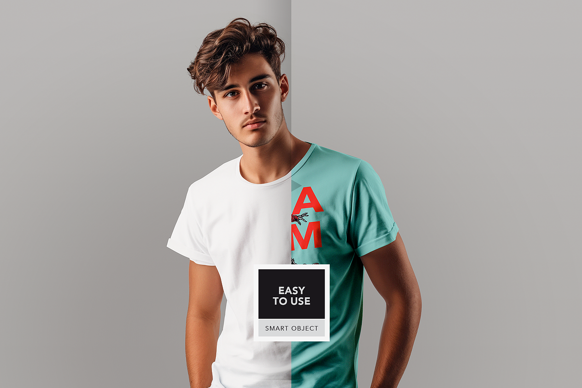 T-shirt Mockup, a Shirt Mockup by Graxaim Mock-up (Photo 5 of 5)