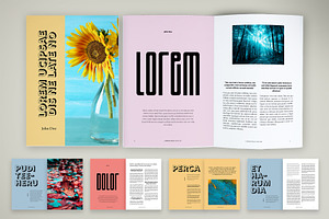 Colorful and Vibrant Book, a Print Template by McLittle Stock