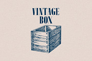 VINTAGE BOX, an Illustration by Pan Cabaj (Thumbnail 1 of 5)
