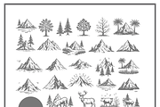 Mountain Scenery Collection, a Work Illustration by CarWrap design (Thumbnail 2 of 3)