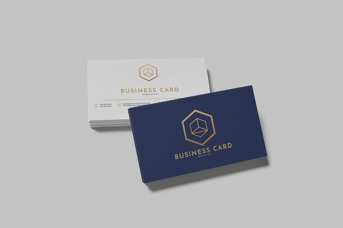 Business Card Mockup, an Advertising Mockup by Graphiculon (Photo 11 of 11)
