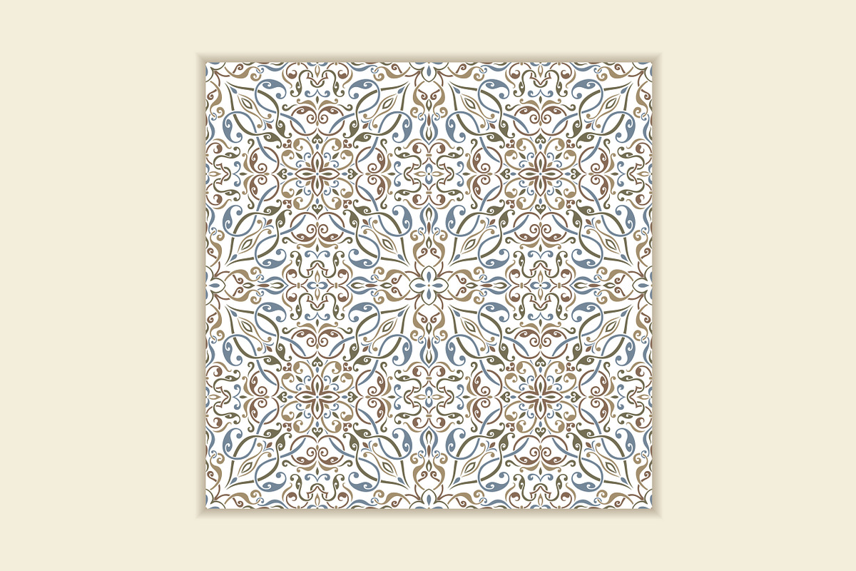 Arabesque seamless pattern, a Pattern Graphic by NataLito (Photo 3 of 5)