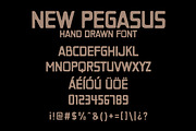 New Pegasus Hand Drawn Font, a Font by nickqtx (Thumbnail 3 of 3)