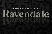 Ravendale modern serif, a Serif Font by pictranoosa_studio (Thumbnail 1 of 5)