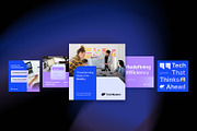Tech Startup Company Instagram Post, a Social Media Template by Louds Studio (Thumbnail 2 of 5)
