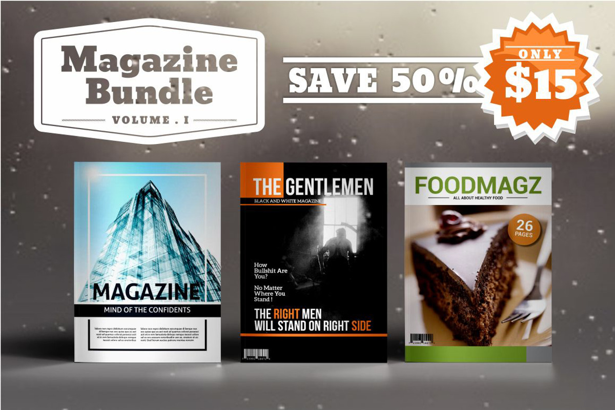 MAGAZINE BIG BUNDLE (70 % OFF), a Magazine Template by Kingtown (Photo 2 of 4)