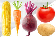 20 fresh vegetables, an Object Graphic by Fruits+Veggies (Thumbnail 3 of 3)