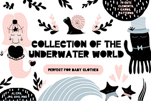 Collection of the underwater world
