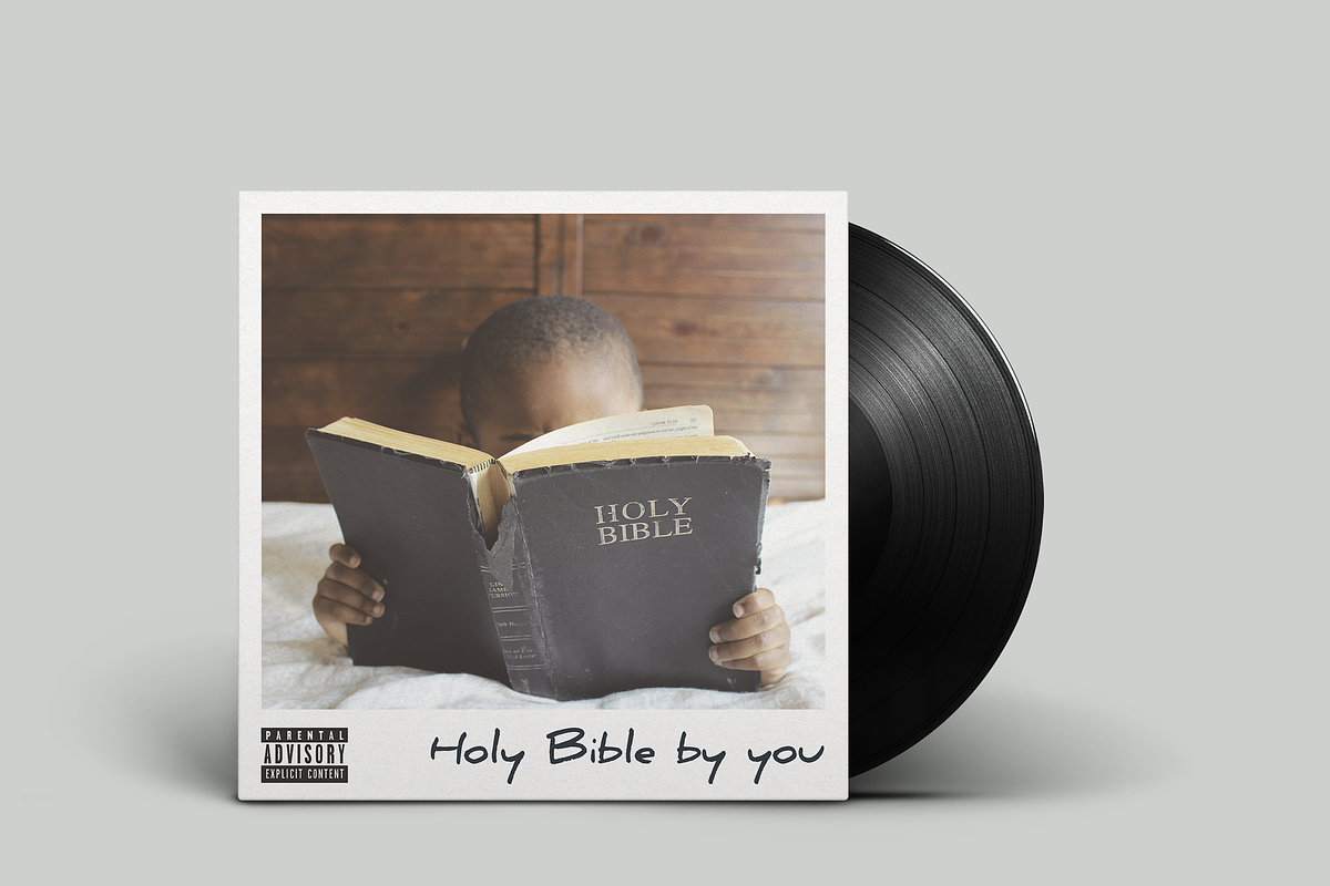Holy Bible - Vinyl Cover, a Templates & Theme by So Fat! Design (Photo 1 of 2)
