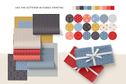 100 Asian Patterns + Bonus Elements, a Pattern Graphic by AsianElements (Thumbnail 4 of 18)