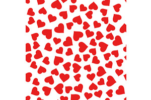 Seamless pattern with hearts, a Pattern Graphic by RODINA