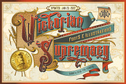 Victorian Supremacy, a Serif Font by Burntilldead (Thumbnail 1 of 10)