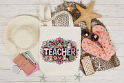 Preppy Teacher Valentine Png, Teache, an Illustration by Designking (Thumbnail 4 of 6)