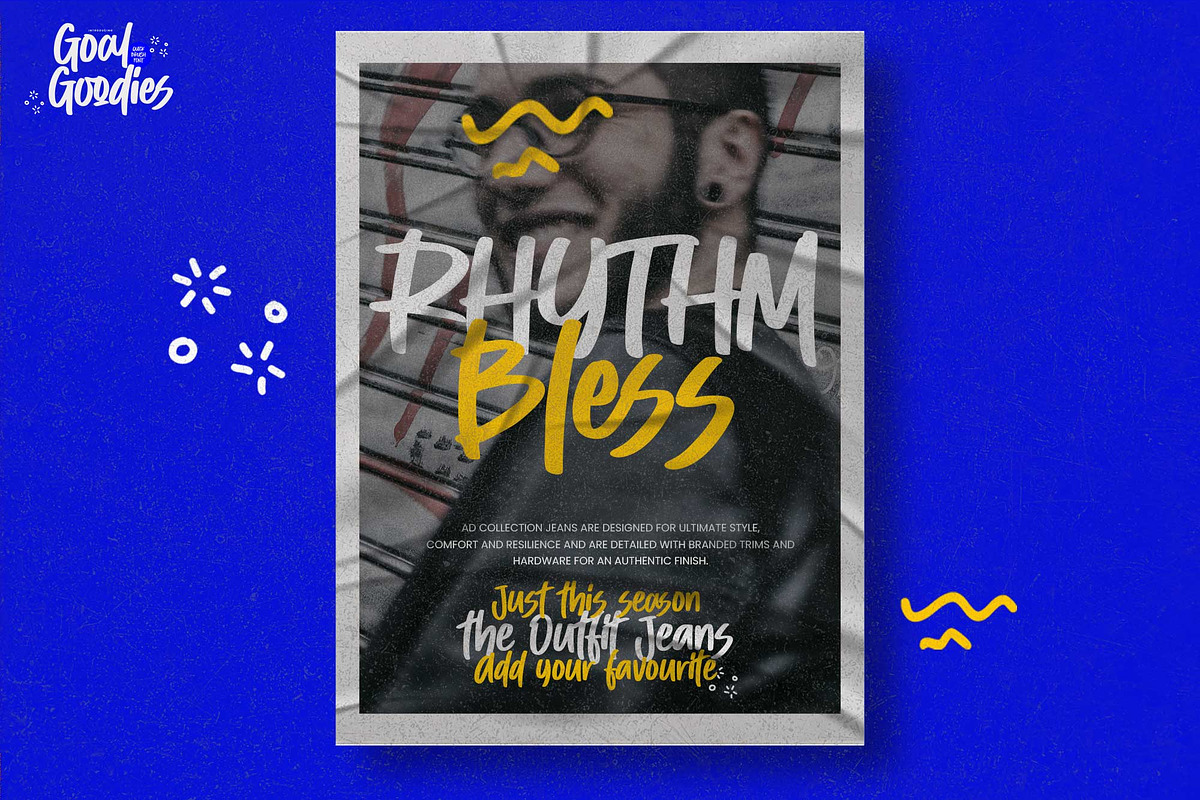 Goal Goodies - Quick Brush Font, a Handwritten Font by Gassstype (Photo 8 of 8)