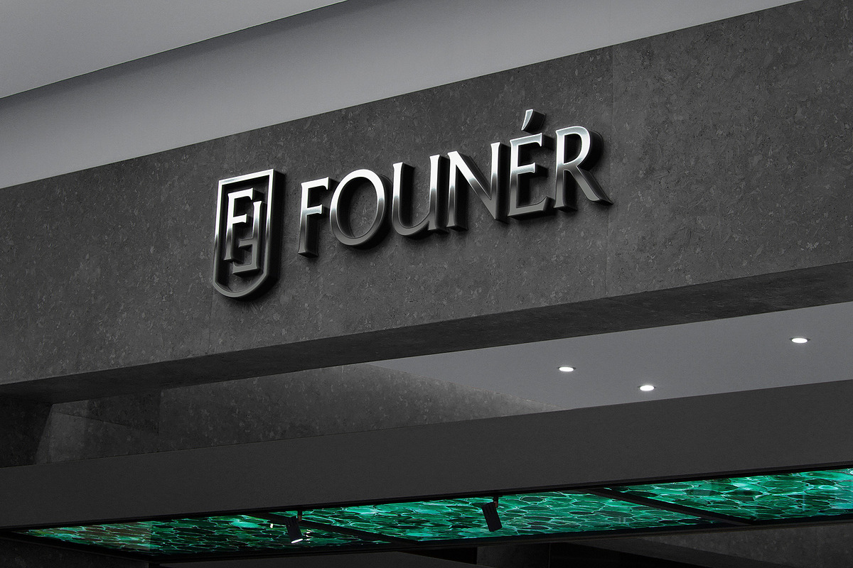 Logo Mockup Luxury 3D Store Sign, a Product Mockup by Asylab (Photo 3 of 5)