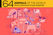 Minimal Animal Icons, a Branding & Logo Template by Kursat Unsal (Thumbnail 1 of 16)