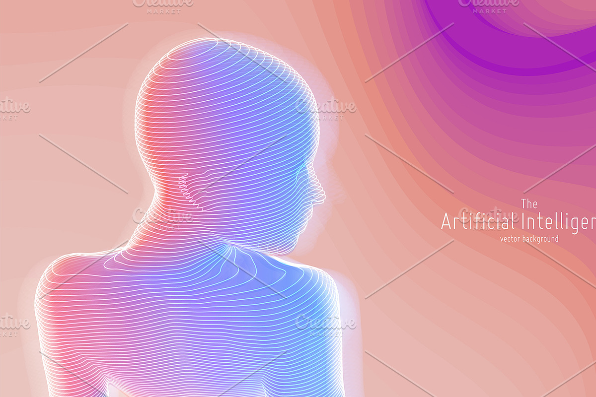 The Artificial Intelligence Part 2, a Technology Illustration by GarryKillian (Photo 2 of 4)