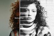 Retro Smudge Print Photo Effect, a Layer Style Add-On by dokudokunomi (Thumbnail 2 of 5)