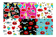 Fashion patch badges, an Illustration by Marysha Art (Thumbnail 2 of 4)