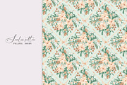 Christmas Botanical Grid Pattern, a Pattern Graphic by SirenaArt (Thumbnail 4 of 20)
