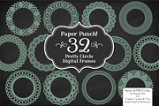 Hemlock Lace Scrapbook Frames, an Illustration by Amanda Ilkov (Thumbnail 1 of 5)