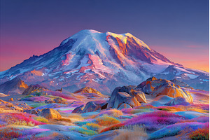 Mt. Rainier National Park in, a Nature Photo by ZinetroN