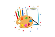 Art Palette & Phone Clipart, an Object Graphic by Designs_River (Thumbnail 10 of 16)