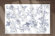 Skull and flowers poster set, a Texture Illustration by LanaDzi (Thumbnail 9 of 10)