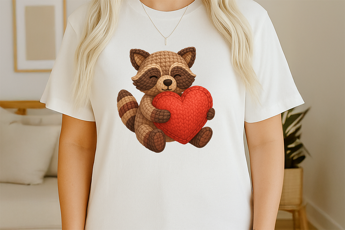 Faux Crochet Raccoon PNG Cute, an Animal Illustration by Craftsbeefy (Photo 4 of 5)