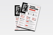 Mono Style Resume CV, a Resume Template by iDoodle Studio (Thumbnail 2 of 4)