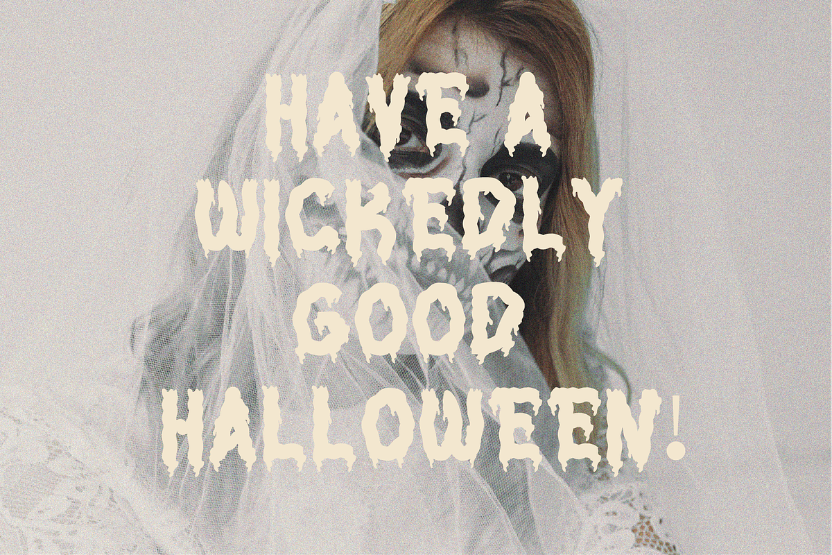 Horror Boat | Halloween Font, a Handwritten Font by Berdansabersama (Photo 7 of 8)
